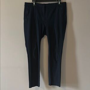 J Crew Women's Navy Stretch Pants - 12R